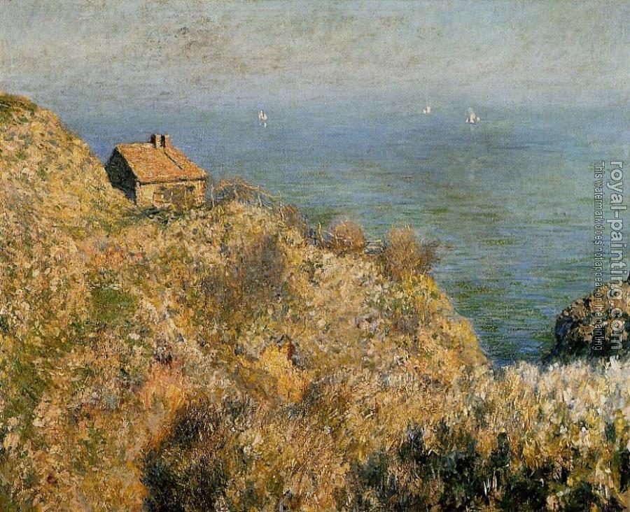 Claude Oscar Monet : The Fisherman's House at Varengeville